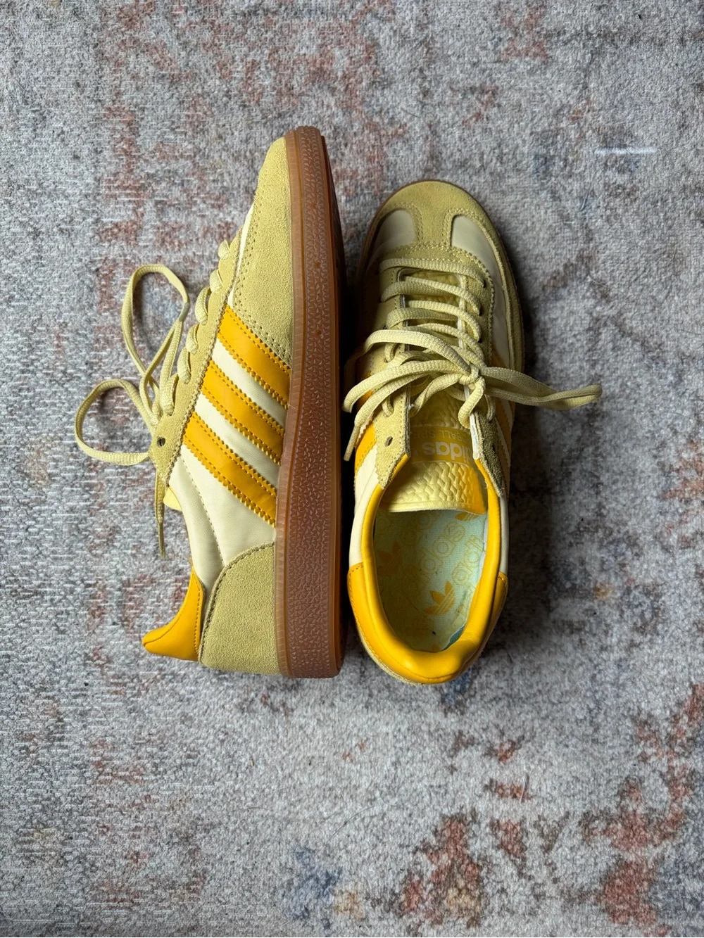 adidas Handball Spezial yellow sneakers | women’s size 9, men’s size 7 - Picture 2 of 4